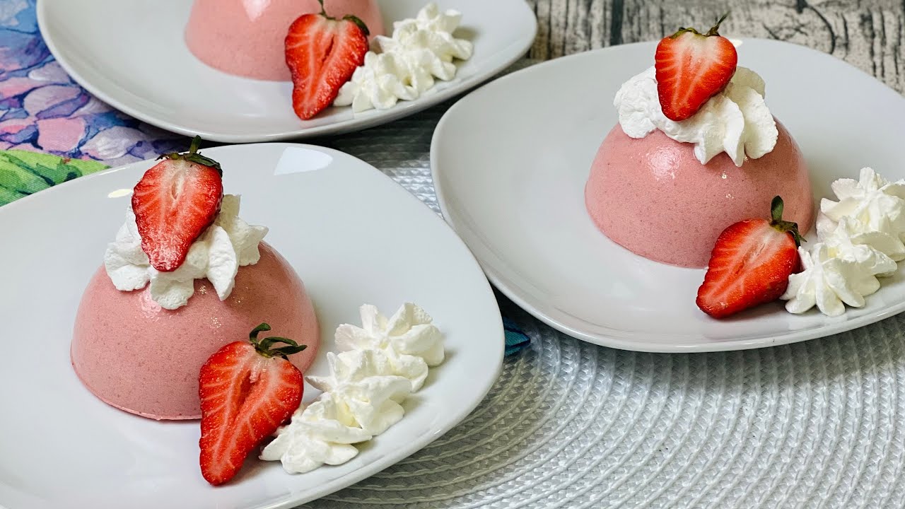 Panna Cotta alle Fragole