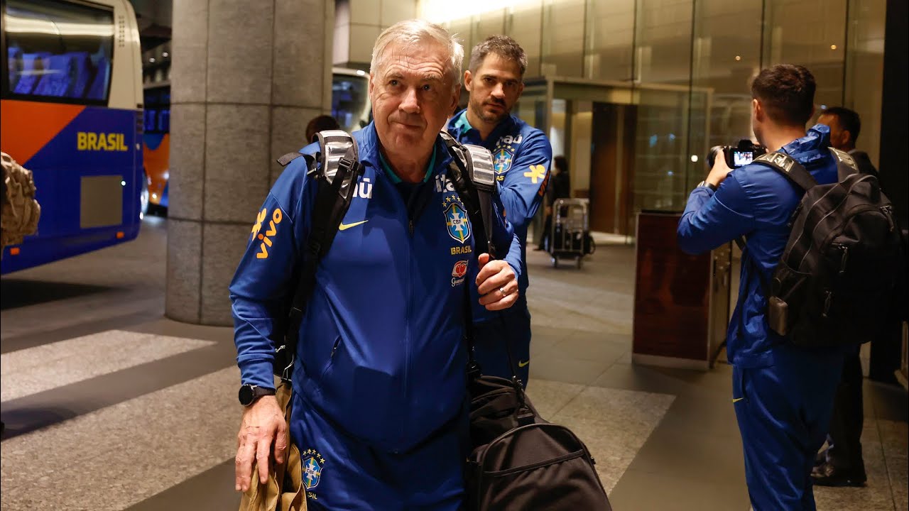 SELEÇÃO CHEGA AO JAPÃO! ANCELOTTI TRAÇA ESTRATÉGIA ATÉ A COPA E QUER TIME QUE ENCANTE O TORCEDOR!