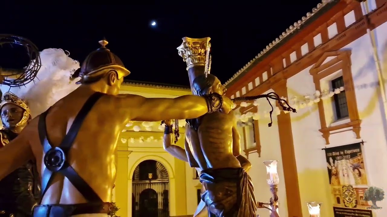 Entrada del Señor de la Columna de La Rambla - Salida Extraordinaria Centenario de la Hermandad