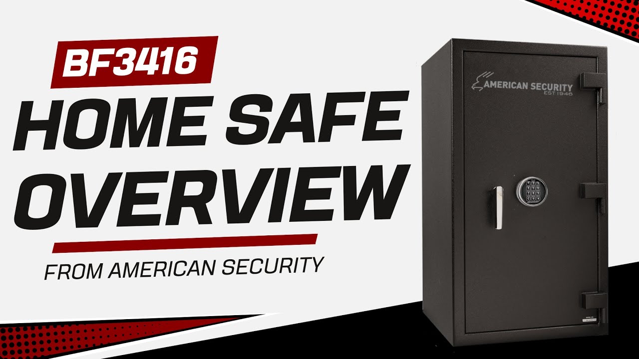 Обзор домашнего сейфа American Security BF3416