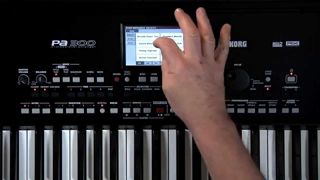 KORG® Pa300: Sounds - Parte 02