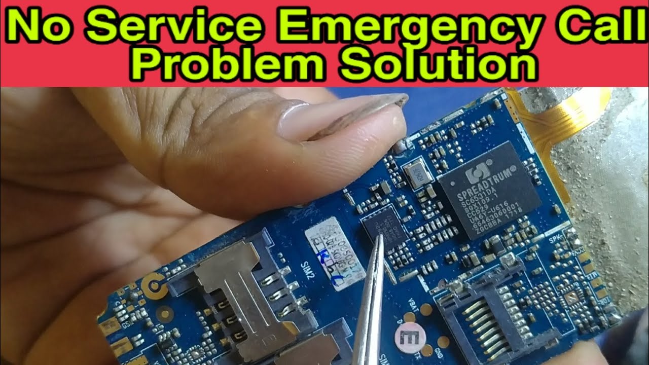 Exmart No Service Emergency Call Problem || Keypad Phone No Service Solution || Emergency