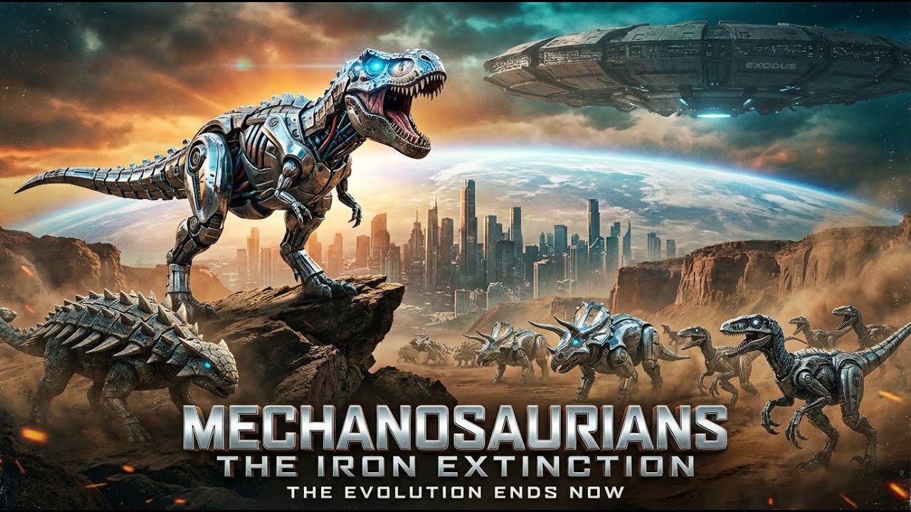 When Mechanical Dinosaurs Meet Humanity | MECHANO SAURIANS | Full Movie | English | 4K