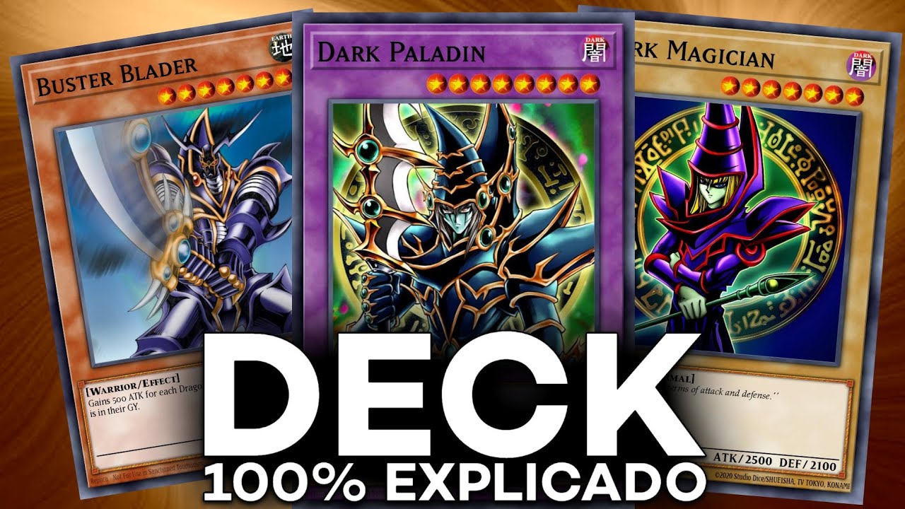 YU-GI-OH! GX TAG FORCE 1 - DECK DE DARK MAGICIAN PALADIN (DECK, COMBOS, ESTRAT&Eacute;GIAS 100% EXPLICADOS)