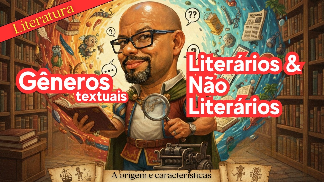 Desvendando a Literatura: Textos Literários vs. Não Literários e a Origem Brasileira!