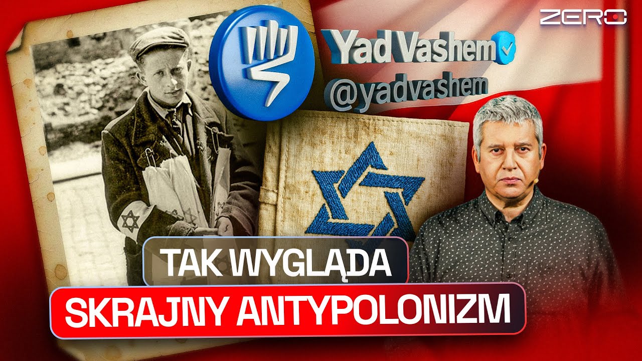 YAD VASHEM I WINA ZA HOLOKAUST. CHCĄ TO NA NAS ZRZUCIĆ