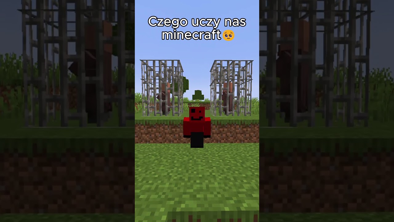 Czego uczy nas minecraft 6🥹 #piro #minecraft #minecraftshorts #subskrybuj #funny #memes #lol #xd