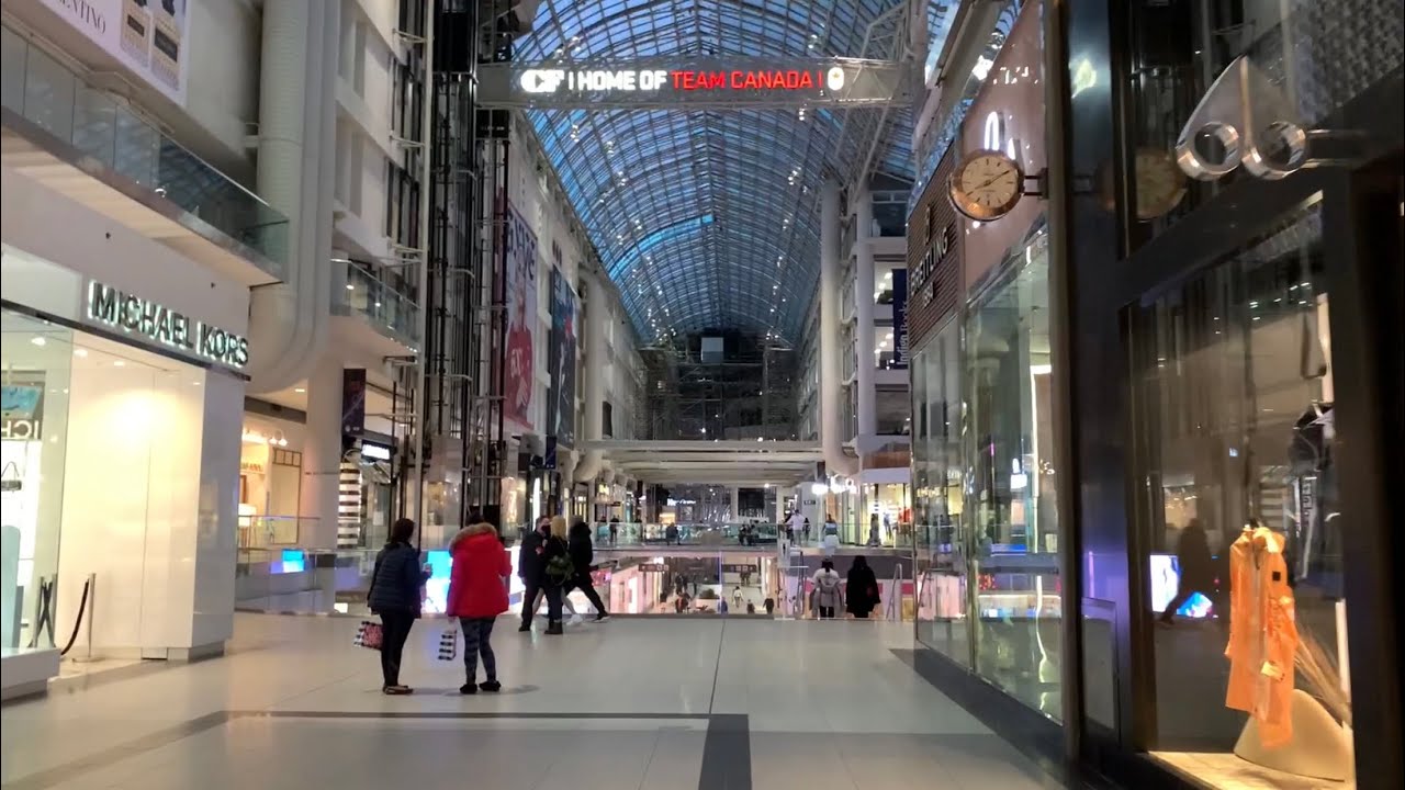 Toronto Eaton Centre Walking Tour (AA: Ep. 105)