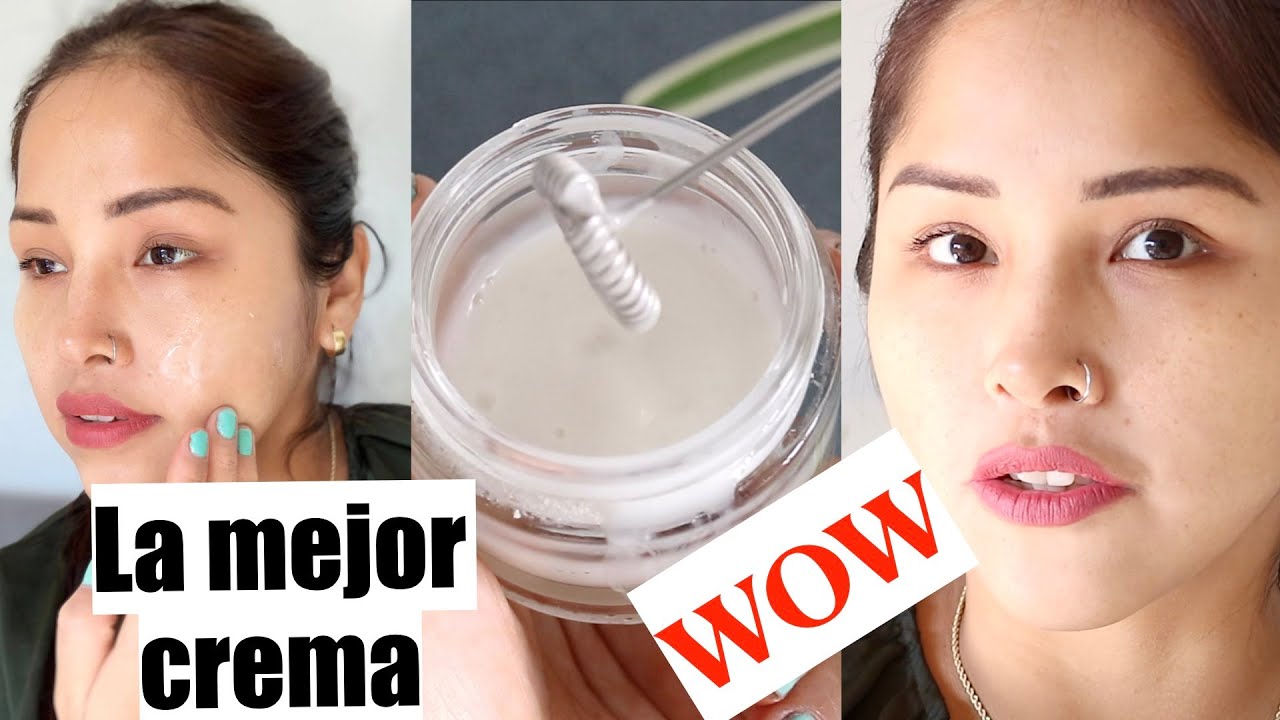 La mejor Crema PARA LA CARA, SE HACE ASI 👇