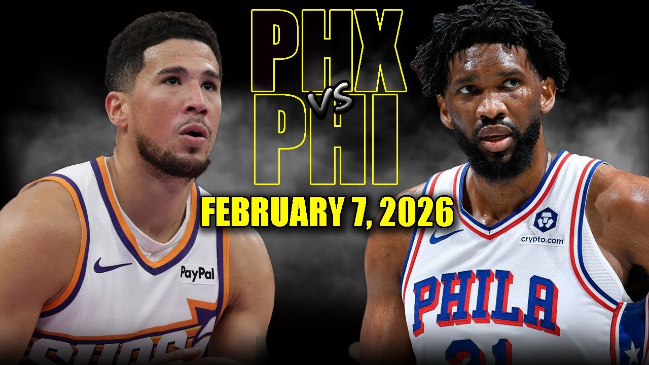Phoenix Suns vs Philadelphia 76ers Full Game Highlights &ndash; February 7, 2026 | NBA Season