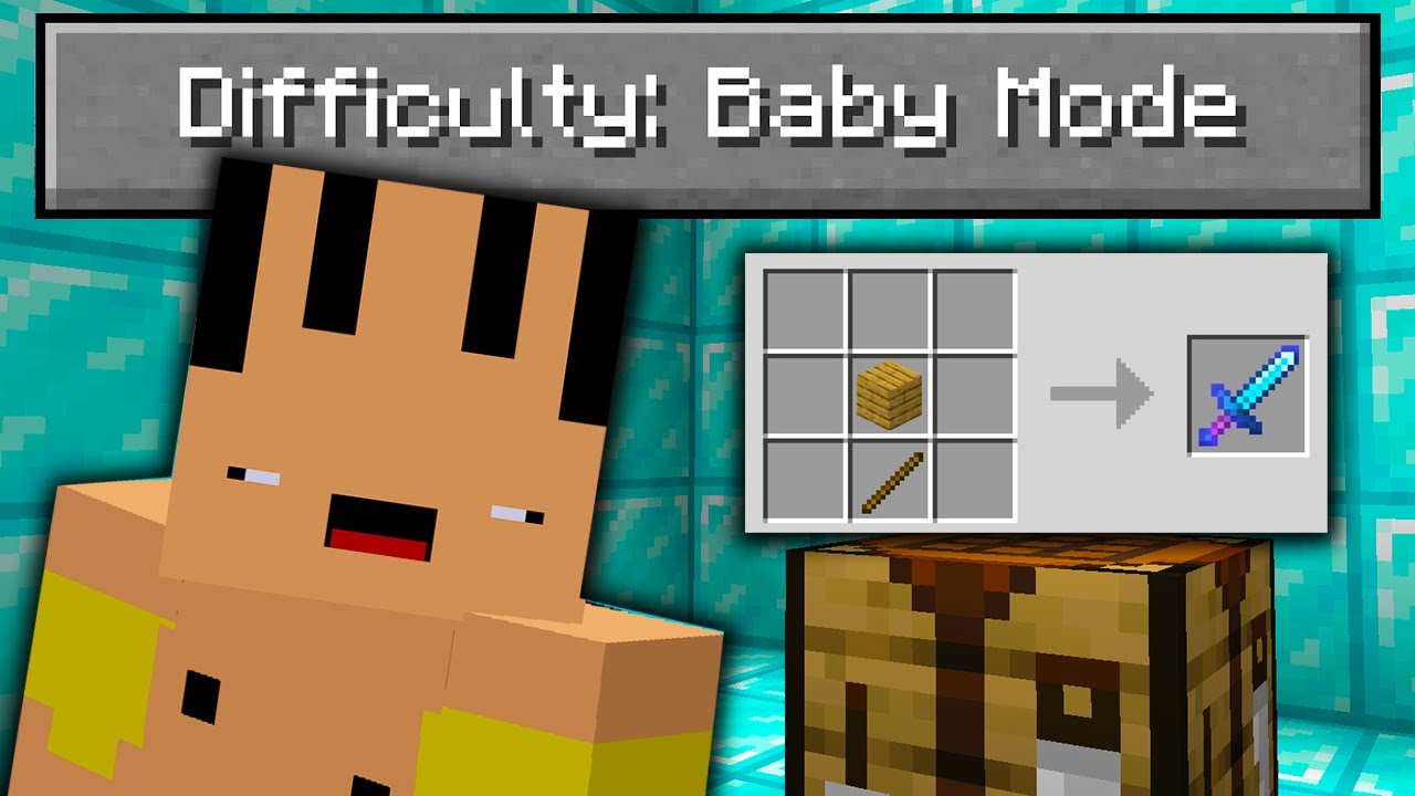 Beating Minecraft but it's on 