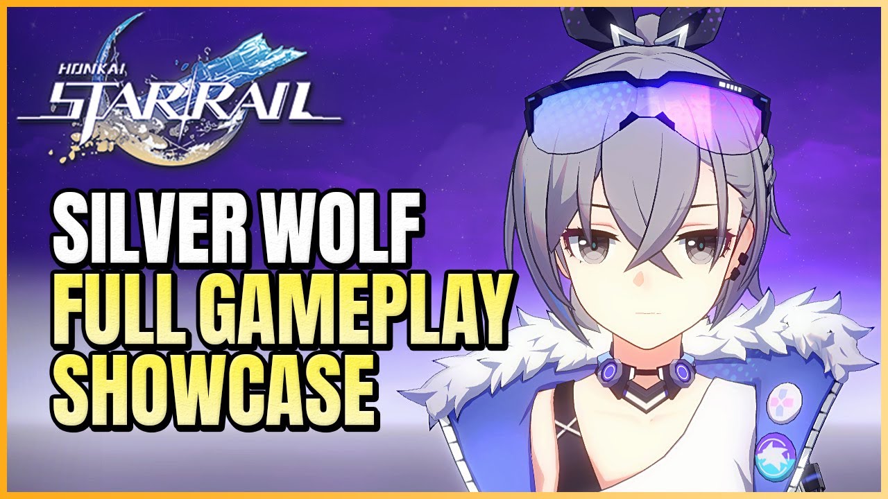 Silver Wolf Gameplay Showcase (All Skills, Talents, Animation) | Honkai Star Rail New Character CBT2