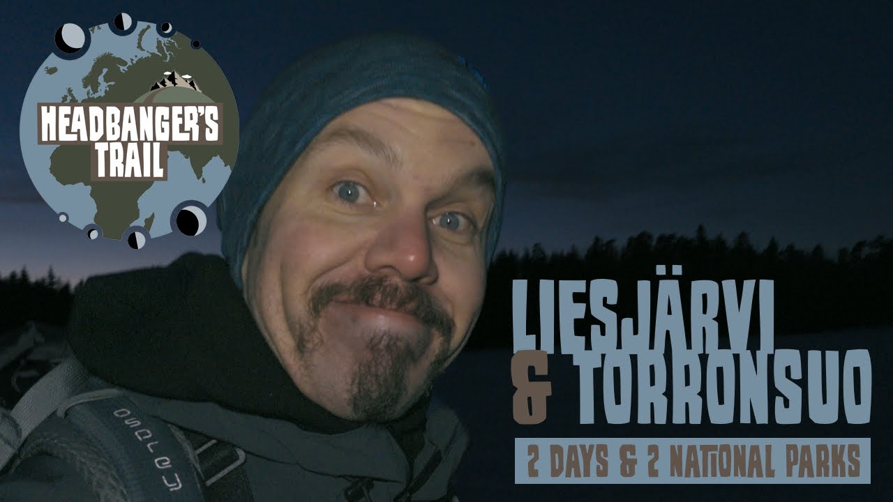 Kaksi päivää ja kaksi kansallispuistoa || Liesjärvi & Torronsuo talvella