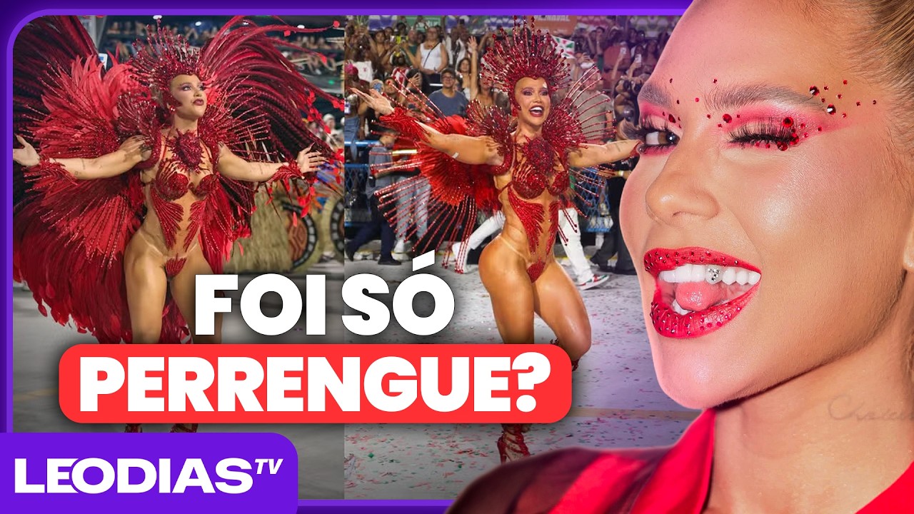 Por que VIRGINIA teve tantas DIFICULDADES no DESFILE? | CAMAROTE DA FOFOCA | LeoDias TV