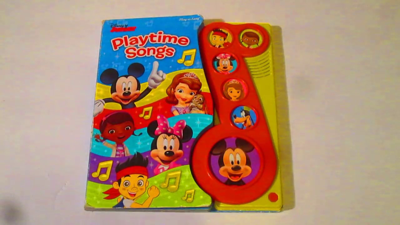 DISNEY Jr Playtime Songs Play-A-Song
