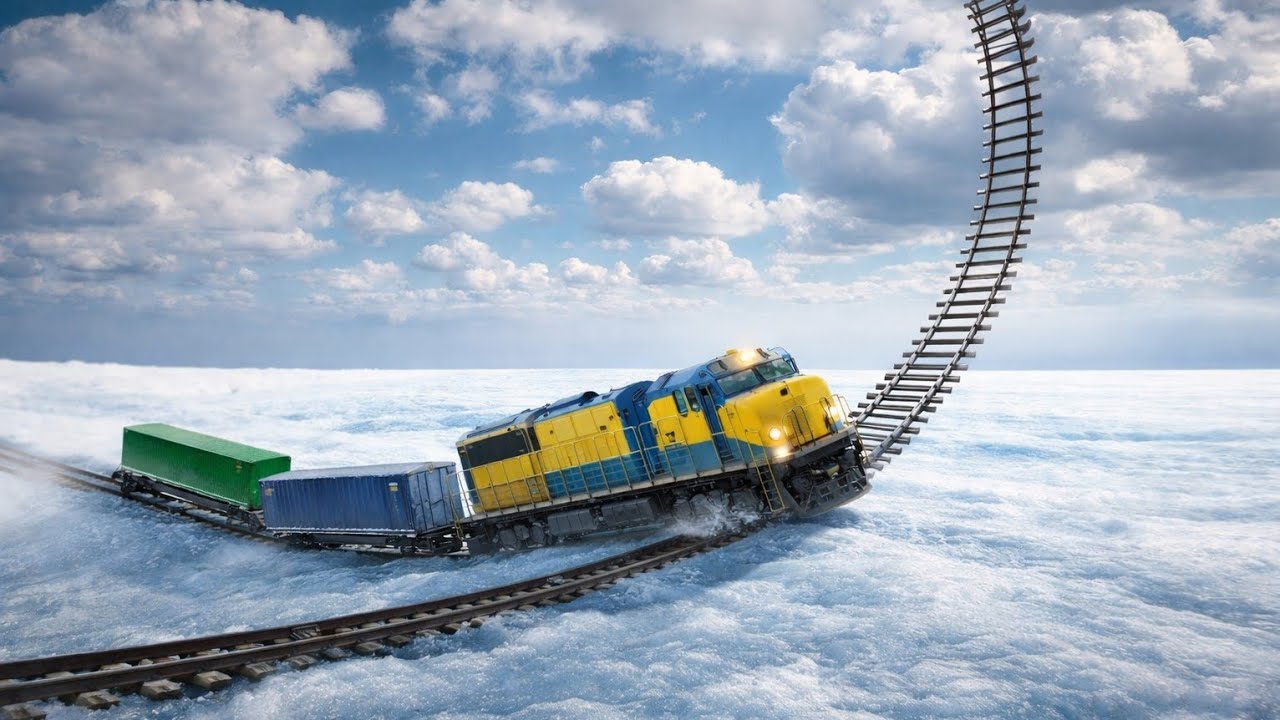 Train Crazy Impossible Loop Track Challenge! Can This Train Survive