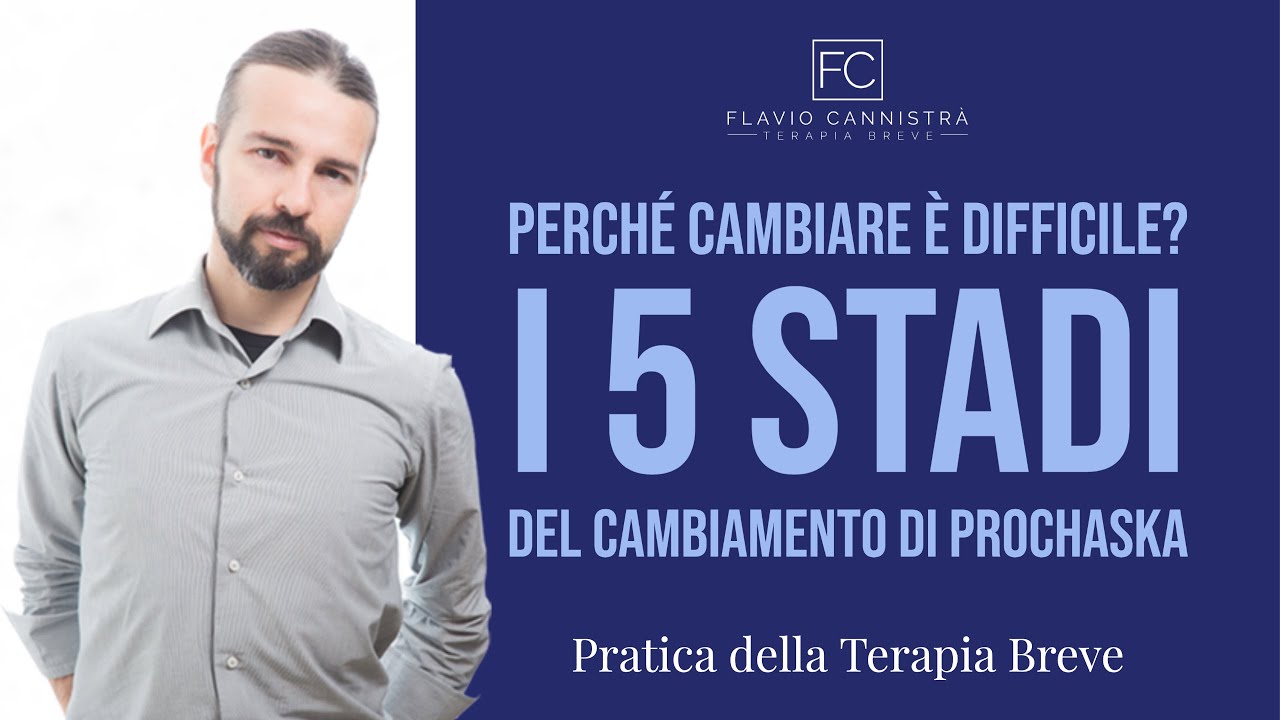 Perché cambiare è difficile? I 5 stadi del cambiamento di Prochaska