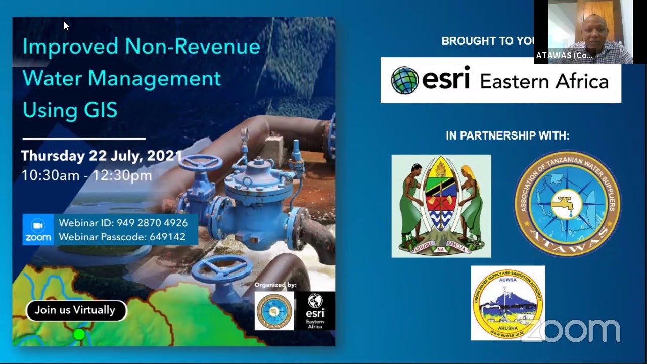 Webinar - Improved Non-Revenue Water Management Using GIS