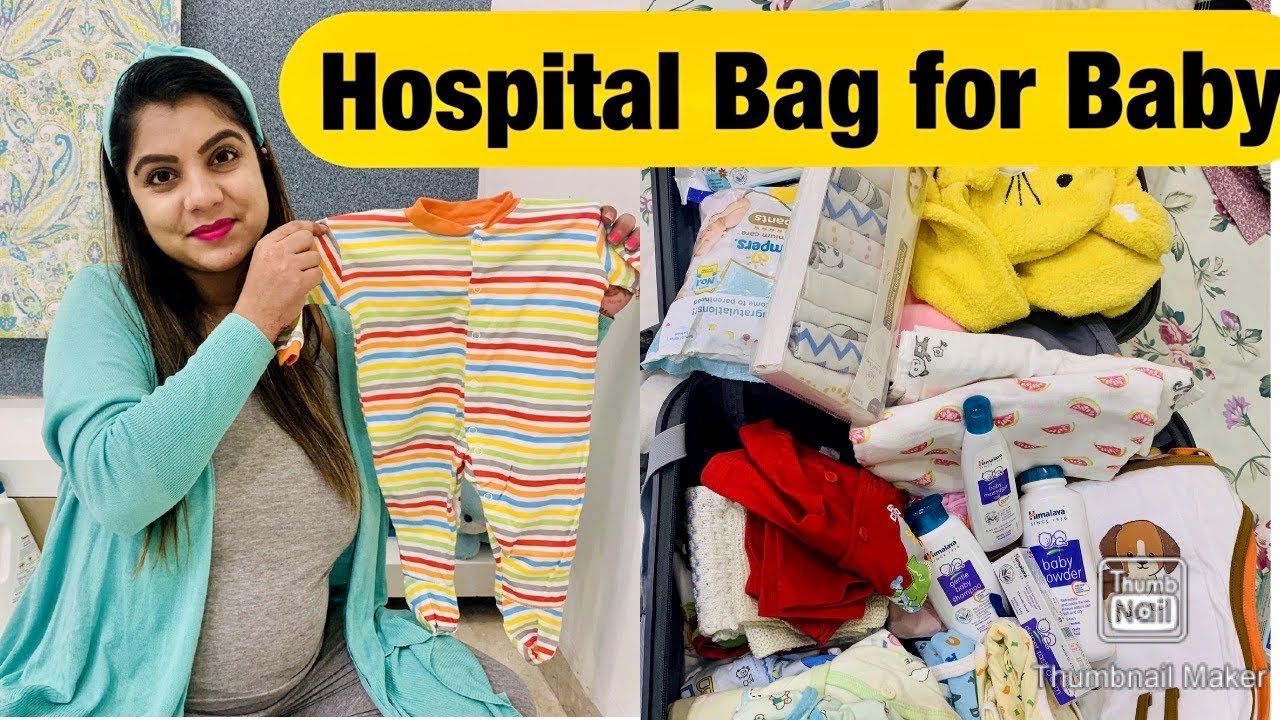 What to pack in Hospital Bag for Baby/ new born hospital bag packing/new horn shopping haul