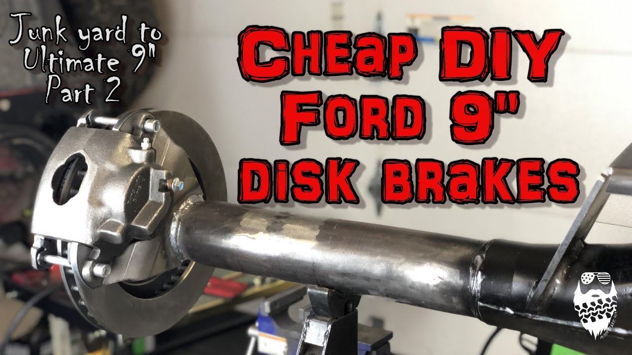 Ford 9 inch Disk Brake conversion - Jeep Wrangler TJ axle upgrade part 2
