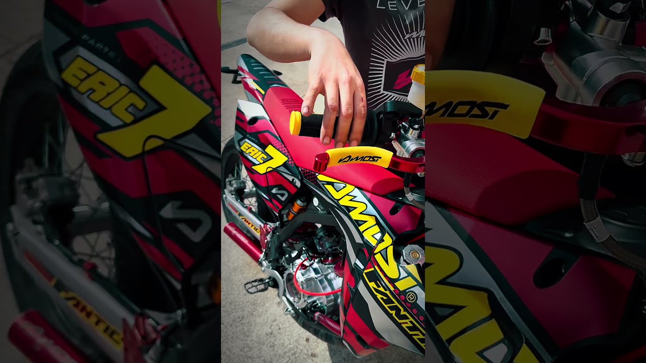 Fantic 100cc XM supermotard 2 temps, avec carters + kit cylindre Top Performances #topperformances
