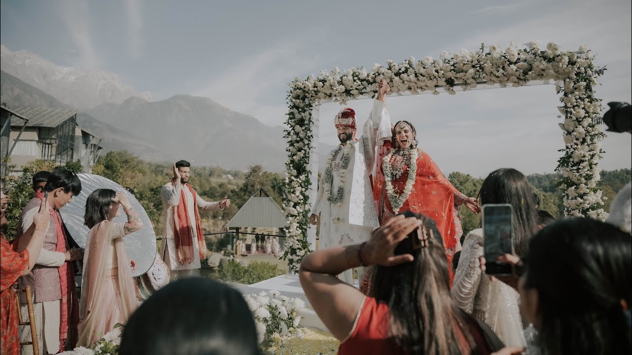 A Cross-Cultural Love Story Kelly & Arjun Wedding Film | NRI Destination Wedding in Dharamshala 