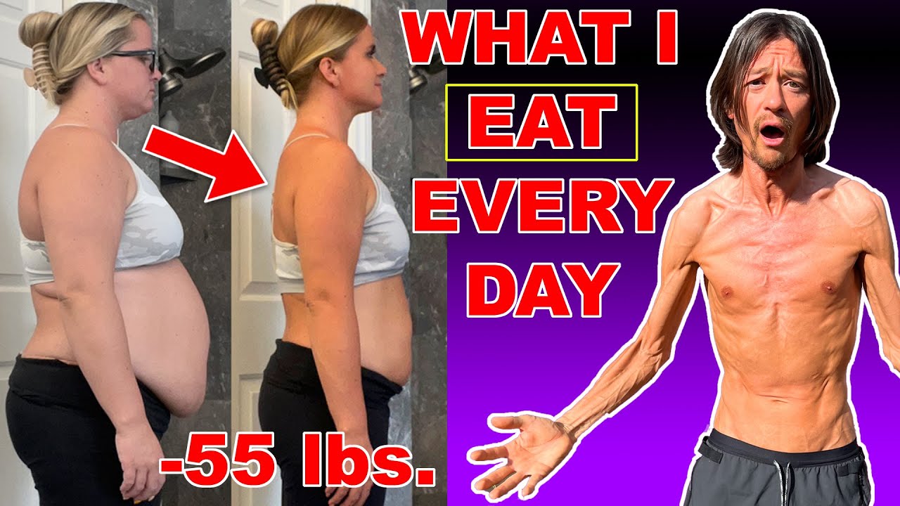 This is What My Wife Ate Everyday to Lose Over 55 lbs!