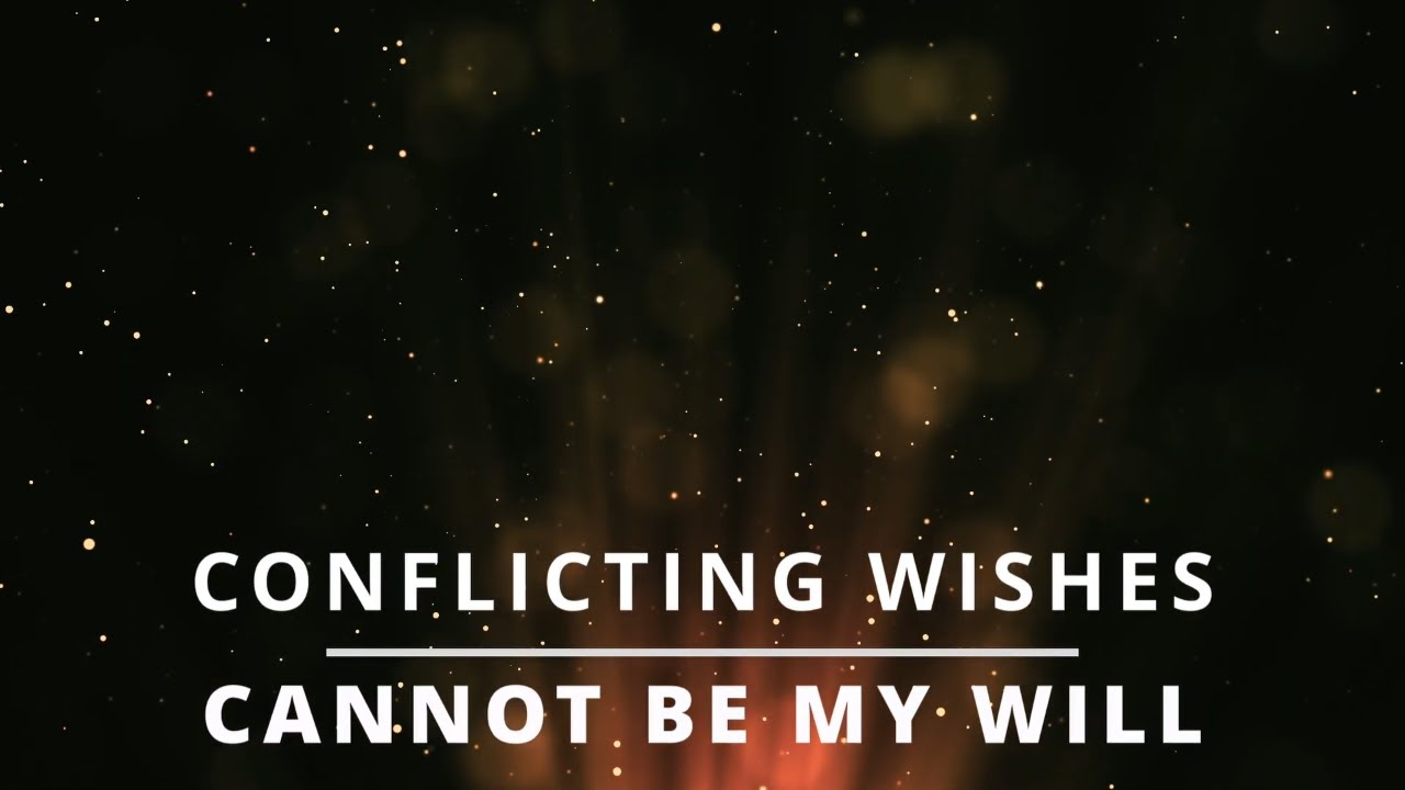 LESSON 307 ACIM Conflicting wishes cannot be my will