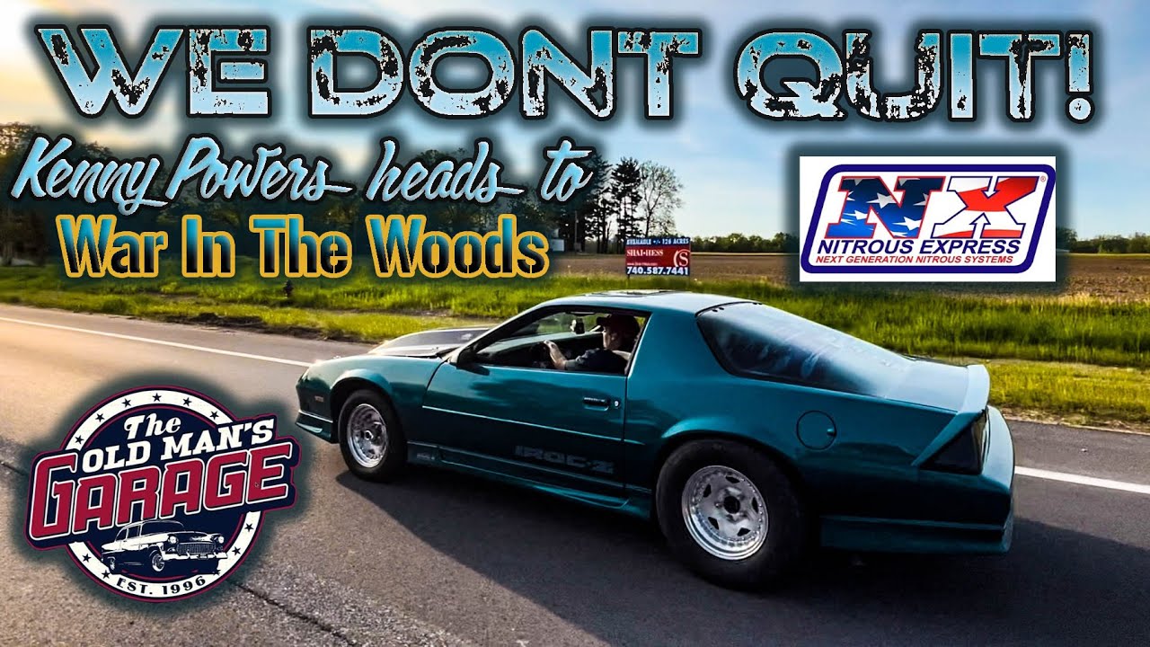 DONT CALL IT A COME BACK!  Kenny Powers heads to WAR IN THE WOODS!