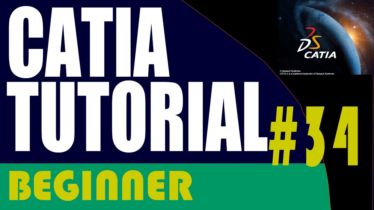 34 CATIA Beginner Tutorial: Hole