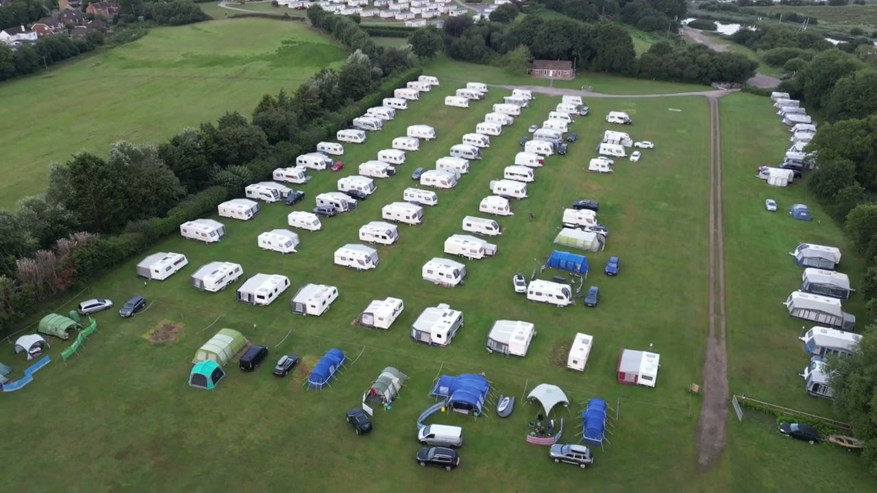 Dorset 2023, Redcliffe Farm camp site and the River Frome