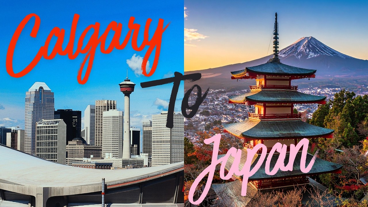 Calgary To Japan | Day 3 | First International Trip