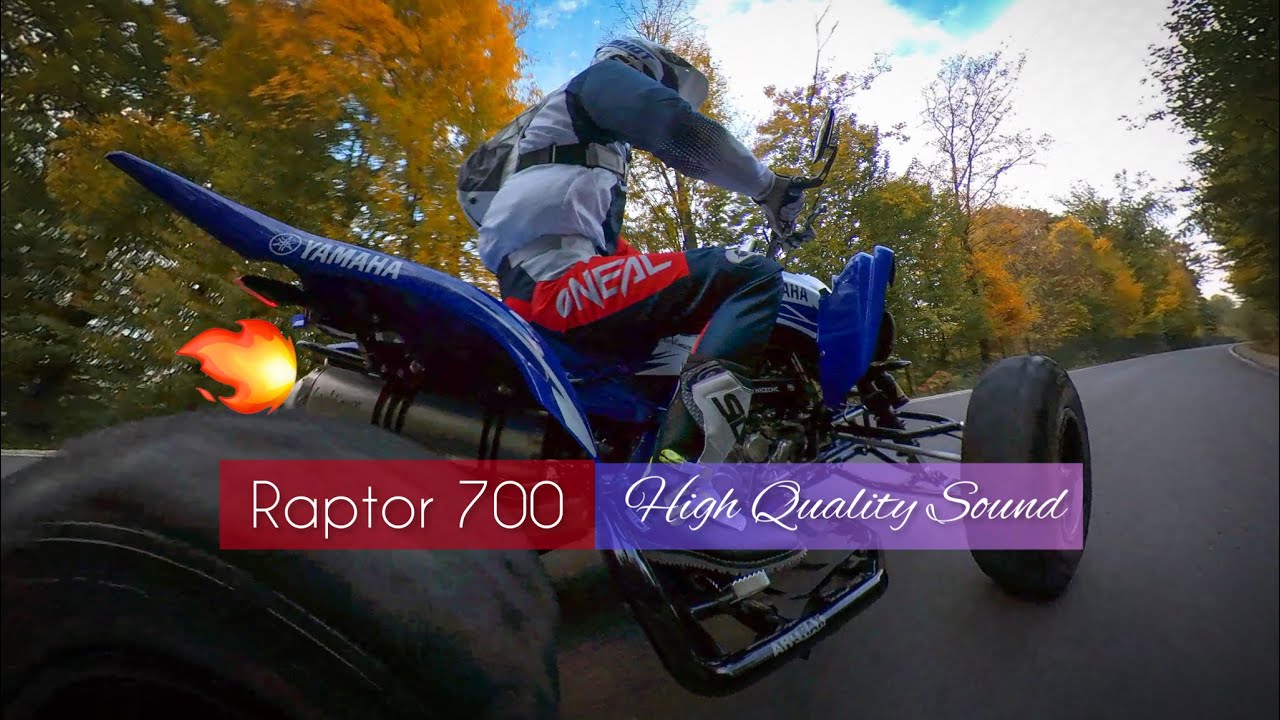 Raptor 700 Ride - High Quality Exhaust sound!