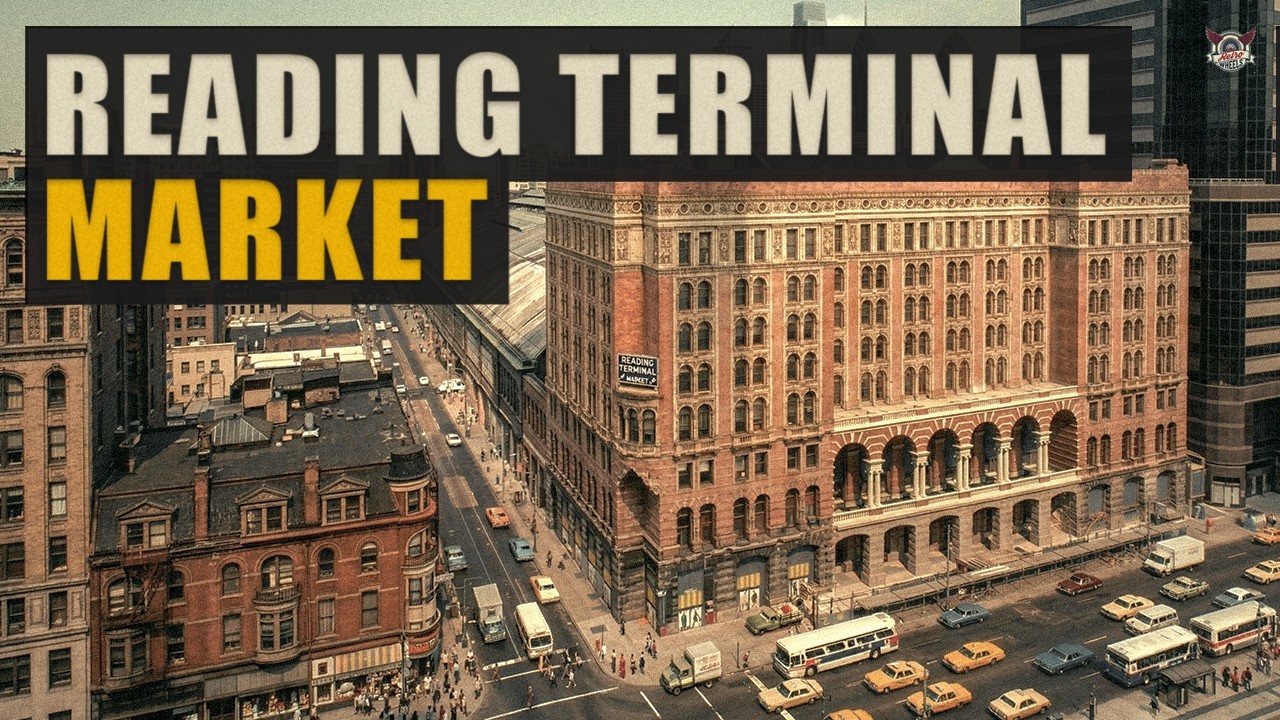 Какие ощущения вызывали покупки на рынке Reading Terminal Market в Филадельфии в 1970-х годах?