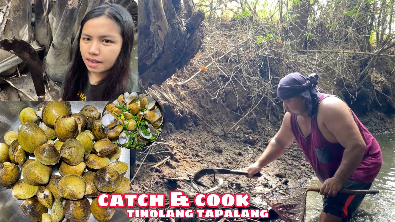 CATCHING LOKAN CLAMS | TINOLANG TAPALANG
