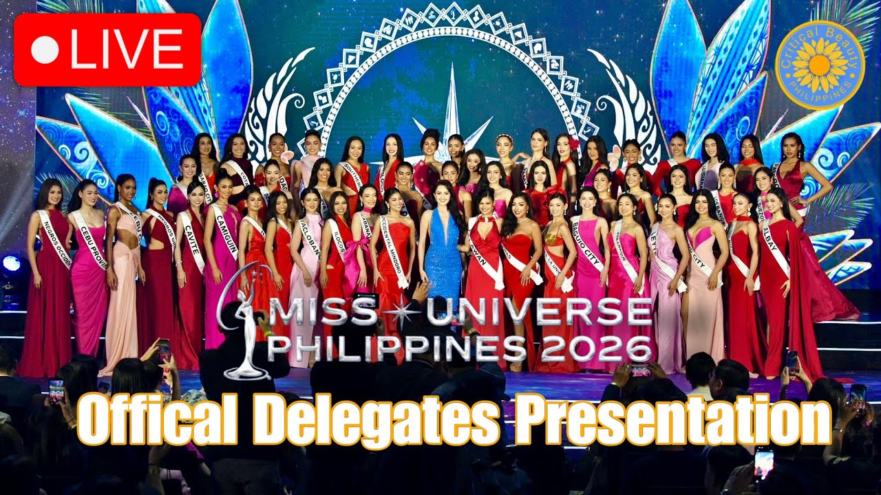 LIVE | Miss Universe Philippines 2026 Official Delegates Presentation