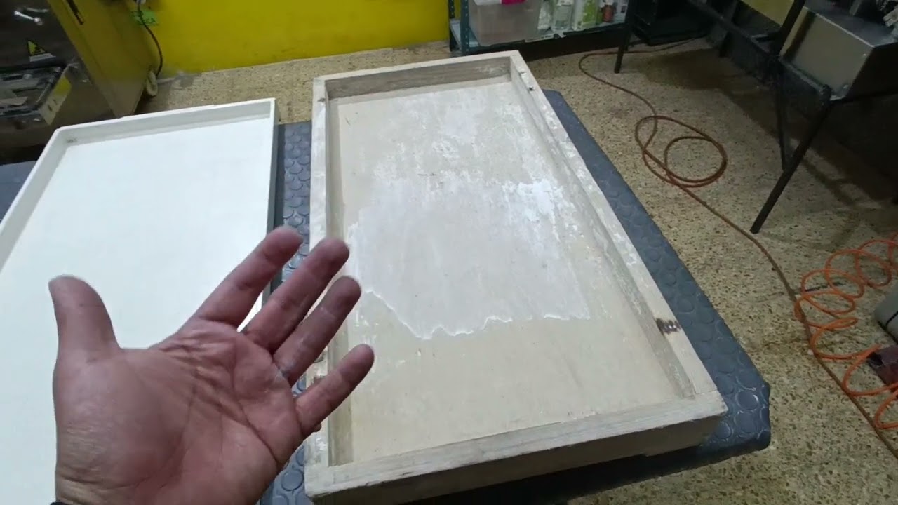 cofre de almidón de madera y plástico