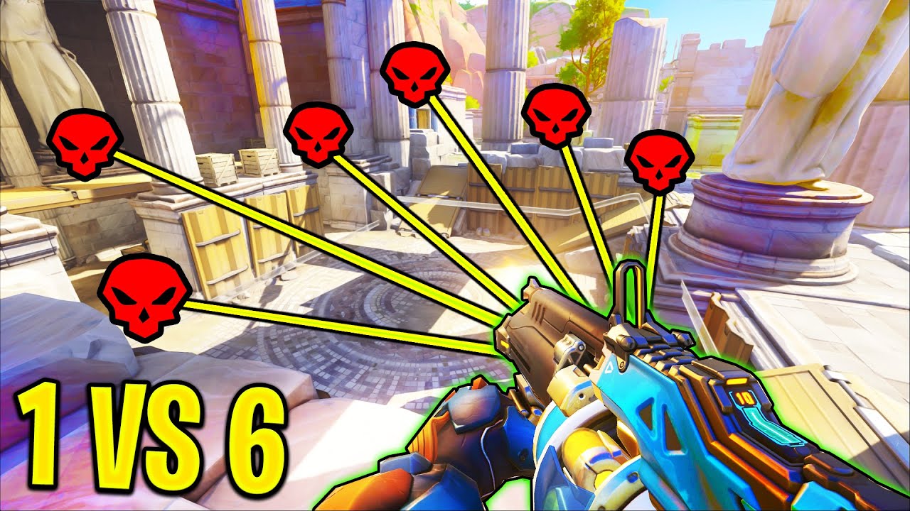 The Greatest 1v6 Moments OF ALL TIME - Overwatch