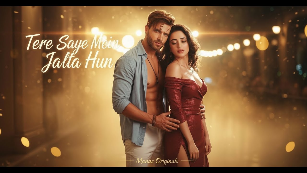 Tere Saye Mein Jalta Hun | Official Romantic Music Video | Manas Originals | New Love Song 2025