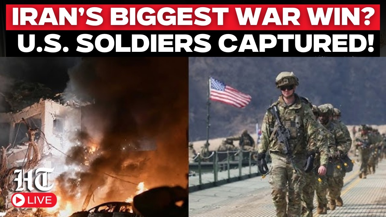 LIVE | Iran Captures American Soldiers? Larijani’s Bombshell Claim Stuns USA | Trump | Khamenei