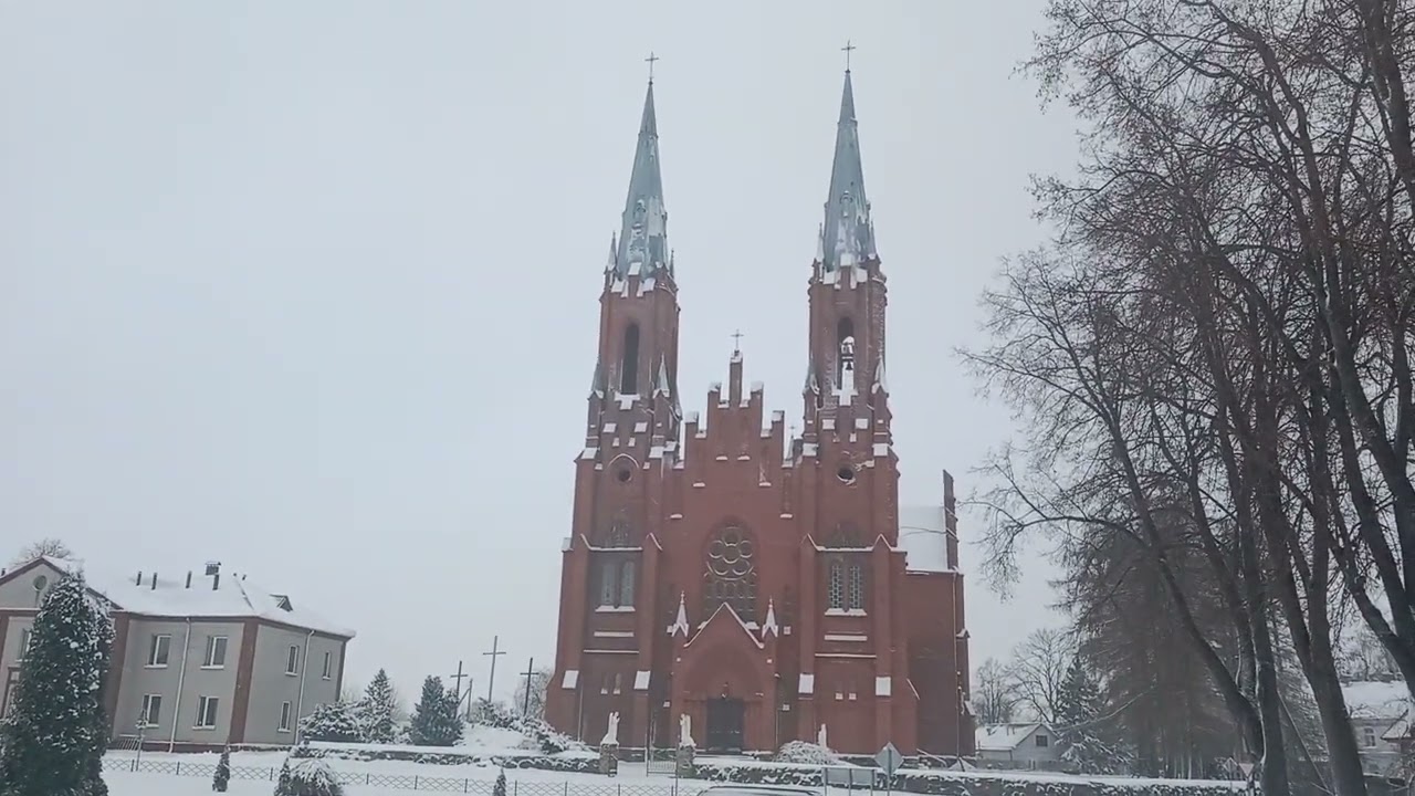 Зима в беларуской деревне. 2023. ВИДЗЫ.Браславские озера. Просто покатушка