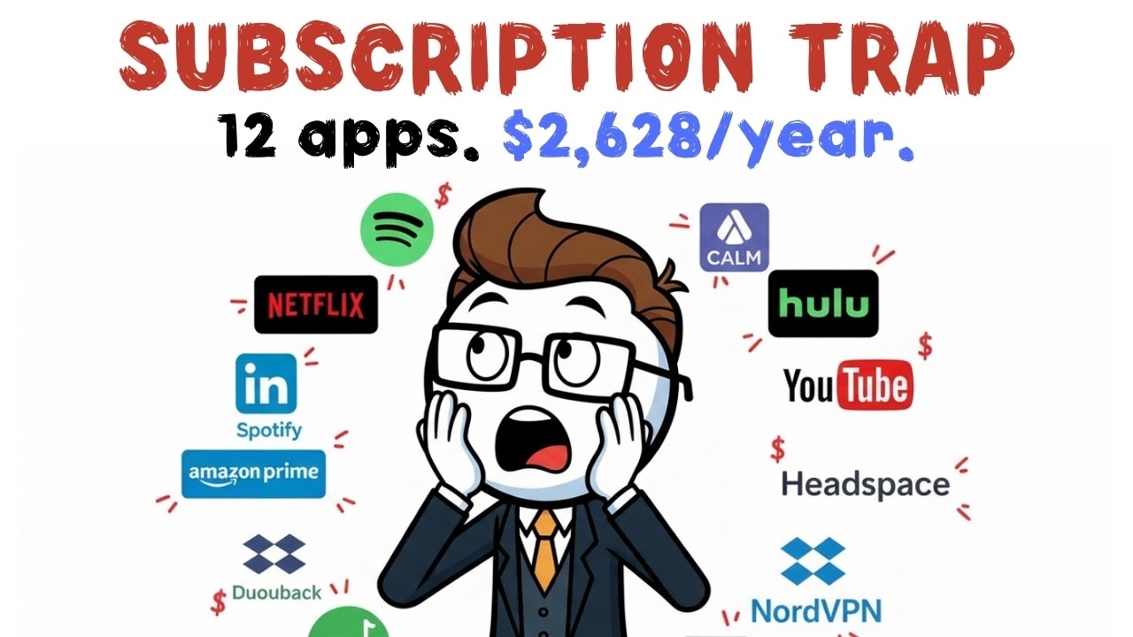 THE SUBSCRIPTION TRAP: How 12 Apps Are Quietly Draining Your Bank Account Every Month