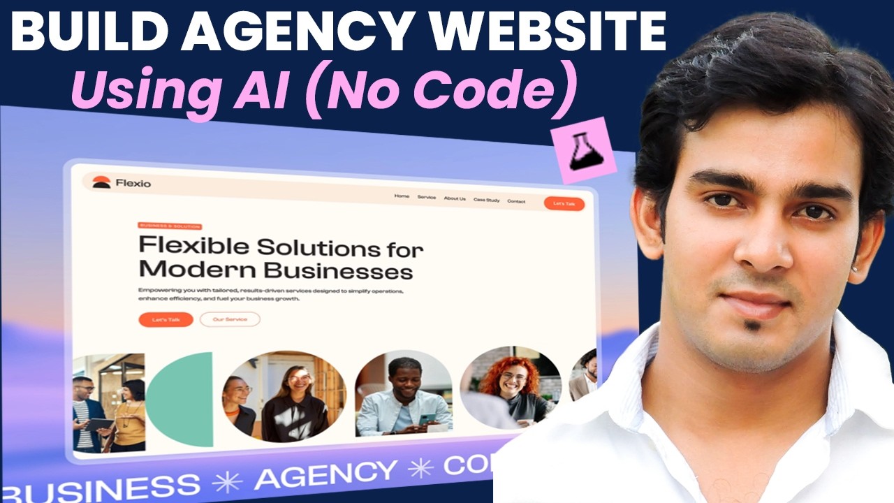 I Built a Beautiful Agency Website Using AI for FREE (Google Stitch)