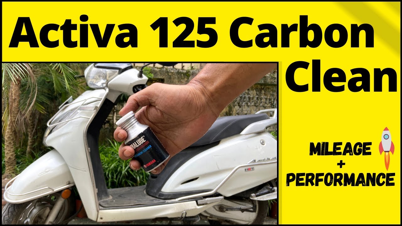 Activa carbon cleaning | PEA carbon cleaner for Honda Activa | Carbon cleaner