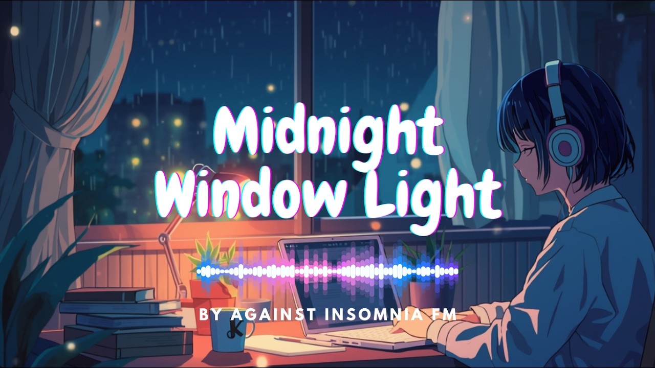 Midnight Window Light #46 | Lo-fi Jazz for Work, Study & Relax