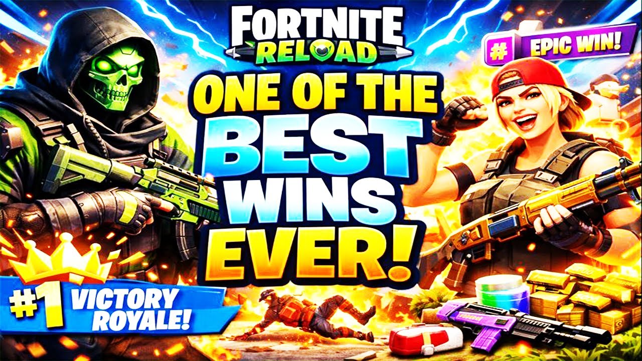 ONE OF THE BEST WINS EVER*FORTNITE RELOAD*