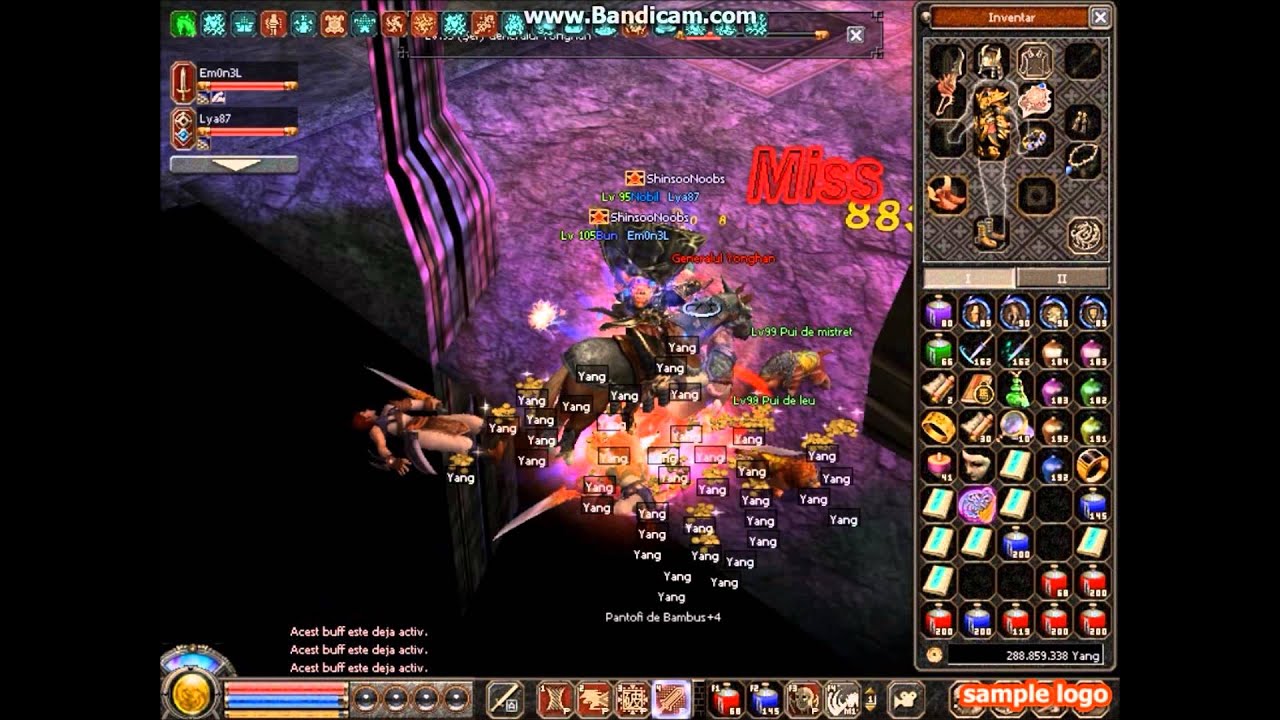 Metin2Severin Em0n3L vs General Yonghan