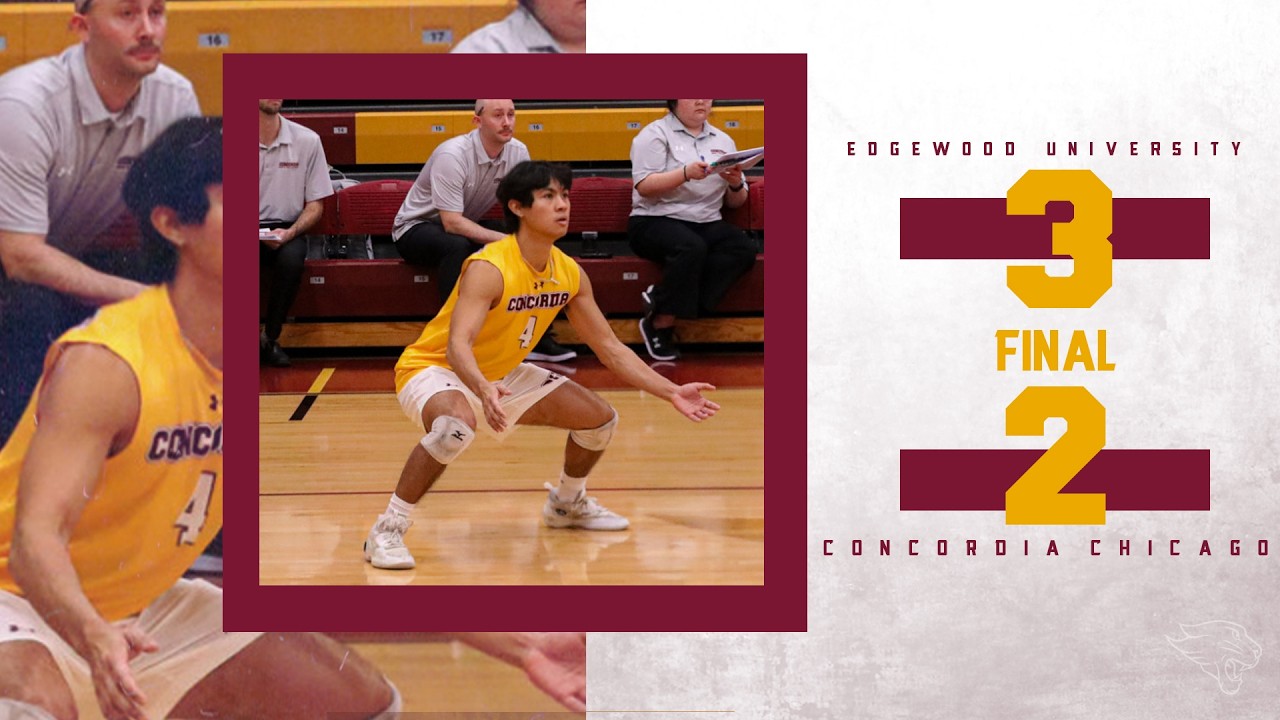 CUC Men's Volleyball vs Edgewood Highlights