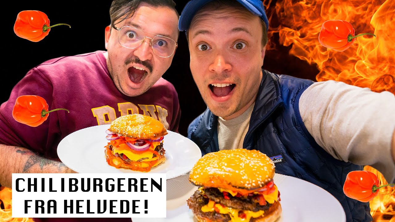 CHILI LAVABURGER MED UMUT! VOLDSOM STYRKE!
