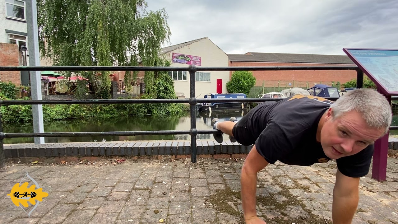 StreetGym&reg; Retford - Workstation 10 - 3 Level Bar Push Ups - Uplift Retford - UpliftFord